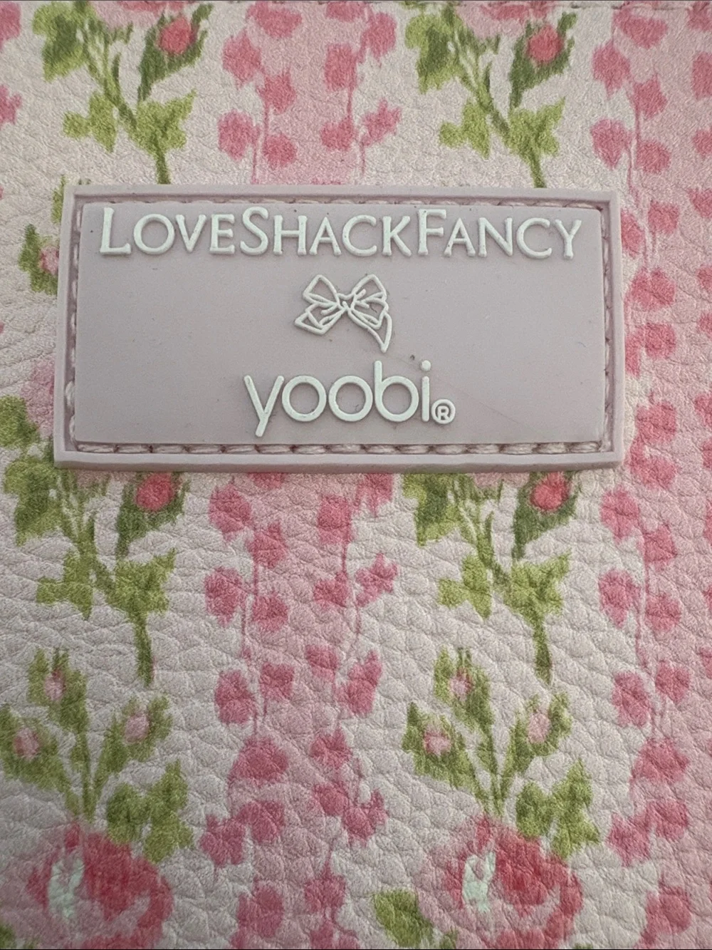 LoveShackFancy x Target - Yoobi Blooming Heirloom Flat Zip Pencil Case